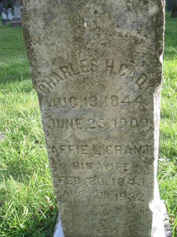 Jefferson Cady Monument (Side 2)