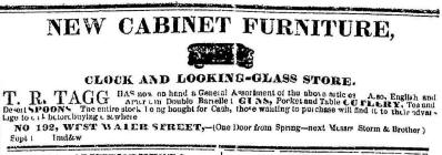 Tagg Furniture Advertisement